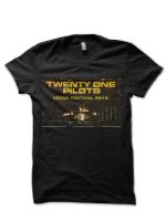 Twenty one pilots Black Half Sleeve T-Shirt