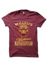 I'm Kidding. We're Vegetarian. Maroon Half Sleeve T-Shirt