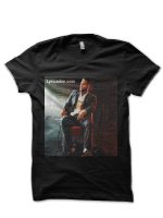 Karan Aujla Black Half Sleeve T-Shirt