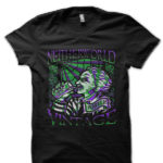 Neitherworld Vintage Black Half Sleeve T-Shirt