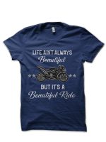 Hayabusa Motorcycle Sportbike Life's a Beautiful Ride Half Sleeve T-Shirt