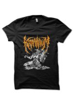 Kraanium Band Black Half Sleeve T-Shirt