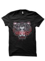Kenzo paris Black Half Sleeve T-Shirt