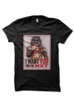 Finn Balor Black Half Sleeve T-Shirt