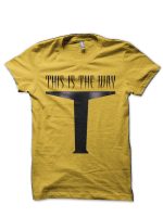 This is the Way Visor - Full Front Yellow  T-Shirt