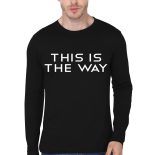 This Is The Way Black T-Shirt