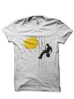 High Wire Worker White T-Shirt