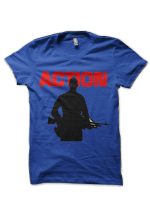 Action Bronson Royal Blue T -Shirt