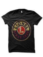 Lionel Model Trains Black T-Shirt