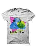 Electric Bonobo White T-Shirt
