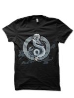 Zodiac Dragons: Cancer Black T-Shirt