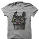 Dragon Toothless Grey T-Shirt