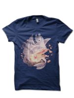Light Fury & Magic Crystals (How to Train Your Dragon 3) Navy Blue T-Shirt
