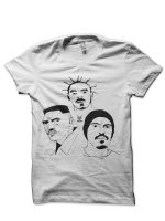 0027 - Brazilian Eminem RAP White T-Shirt