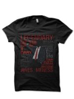 Legendary T-Shirt of Awesomeness Black T-Shirt