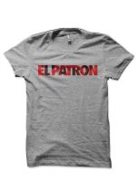 PABLO ESCOBAR EL PATRON Grey T-Shirt