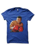 Mike Tyson Royal Blue T-Shirt