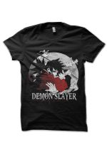 Kimetsu no yaiba Giyuu Tomioka Black T-Shirt
