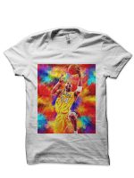 Kobe Bryant Art White T-Shirt