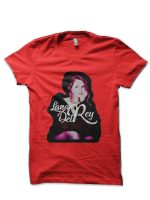 Lana Del Rey Red T-Shirt