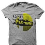 I Main Pac-man Grey T-Shirt