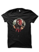 Red Hood Black T-Shirt