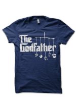 For Godfather, Gift For Godfather Navy Blue T-Shirt