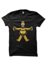 The Simpson Black T-Shirt