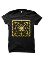 Versace-lion head Black T-Shirt