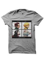 Demon Slayer Dayz Grey T-Shirt