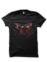 MSN Splatter Black T-Shirt