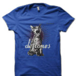 Deftones Royal Blue T-Shirt