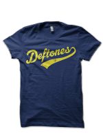 Deftones Navy Blue T-Shirt