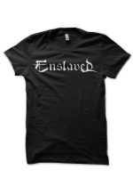 Enslaved Black T-Shirt