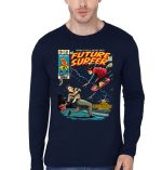 Back to the Future Surfer Navy Blue T-Shirt