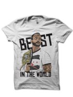 Cm Punk Half Sleeve White T-Shirt