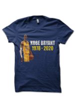 Kobe Bryant Navy Blue T-Shirt