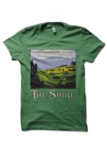 Visit The Shire! Green T-Shirt