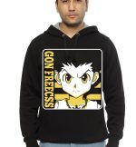 Anime Hunter X Hunter Gon Freecss Black Hoodie