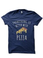 Pizza Half Sleeve T-Shirt