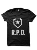 RPD - Resident Evil 2 Black T-Shirt