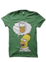 Homer Simpson Half Sleeve T-Shirt