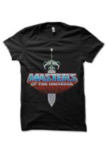 He Man And Masters Of Universe Black T-Shirt