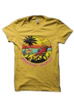PERMANENT VACATION Yellow T-Shirt