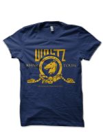 Woltz International Pictures Logo Navy Blue T-Shirt