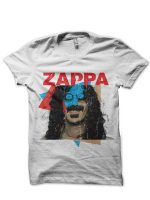 Frank Zappa Half Sleeve White T-Shirt