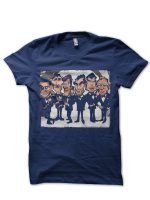 Six Faces, One Iconic Spy Half Sleeve T-Shirt