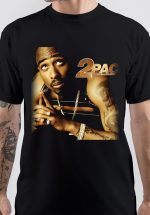 2Pac Rapper Black T-Shirt
