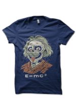 Albert Einstein Navy Blue T-Shirt