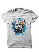Albert Einstein White T-Shirt